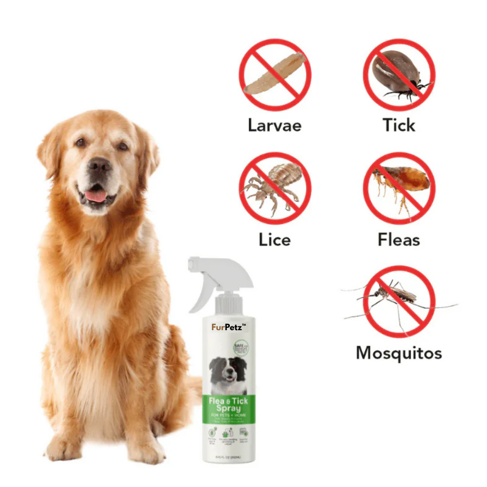 FurPetz™ - Flea & Tick Spray for Dogs and Cats