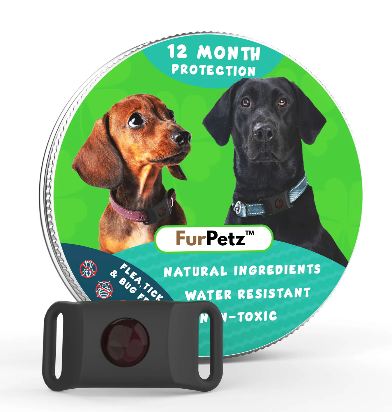 FurPetz™ - 12 Month Anti-Flea and Tick Pendant